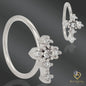 Cross Prong Set, 20g Thickness 8mm Inside Diameter Bendable Hoops Piercing Surgical Steel